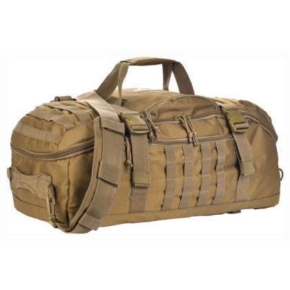 RED ROCK TRAVELER DUFFLE BAG BACKPACK OR LUGGAGE COYOTE