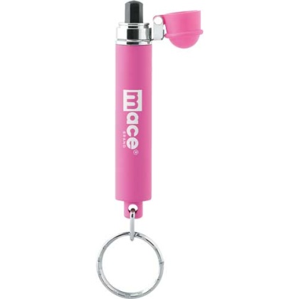 MACE PEPPER SPRAY MINI W/KEYRING HOT PINK 4GRAM