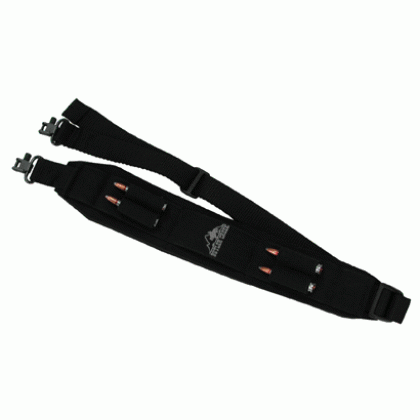 BUTLER CREEK RIFLE SLING STRETCH ALASKAN MAG W/SWIV BLK