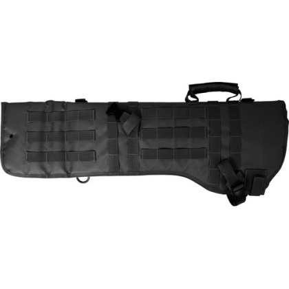 RED ROCK MOLLE RIFLE SCABBARD BLACK