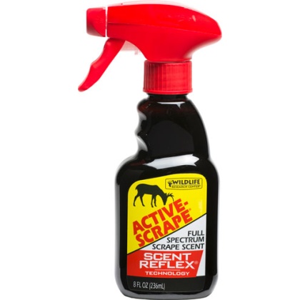 WRC DEER LURE ACTIVE SCRAPE 8FL OZ. SPRAY BOTTLE