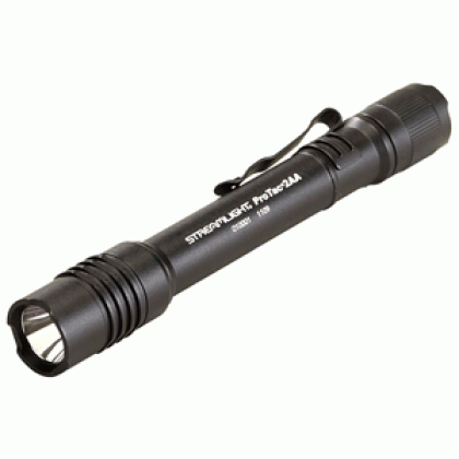 STREAMLIGHT PT 2AA FLASHLIGHT WHITE LED W/HOLSTER BLACK