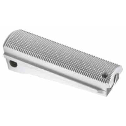 WILSON MAINSPRING HOUSING FOR 1911 CHECKERED STAINLESS