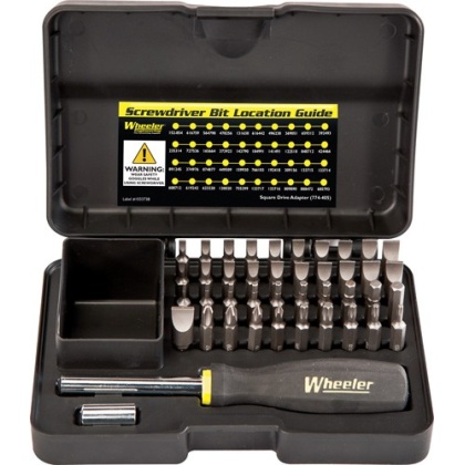 WHEELER SCREWDRIVER KIT 43-PC PROFESSIONAL GUNSMITHING