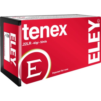 ELEY TENEX 22LR 40GR EPS 50RD 100BX/CS