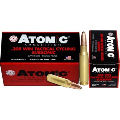 ATOMIC 308 WIN 260GR SUBSONIC RNSP 50RD 10BX/CS