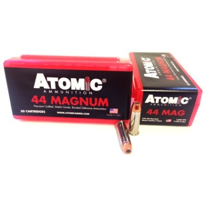 ATOMIC 44 REM MAG 240GR MATCH HP 50RD 10BX/CS