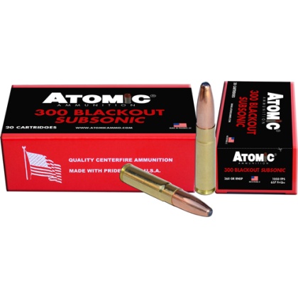 ATOMIC 300 AAC 260GR SUBSONIC RNSP 20RD 10BX/CS