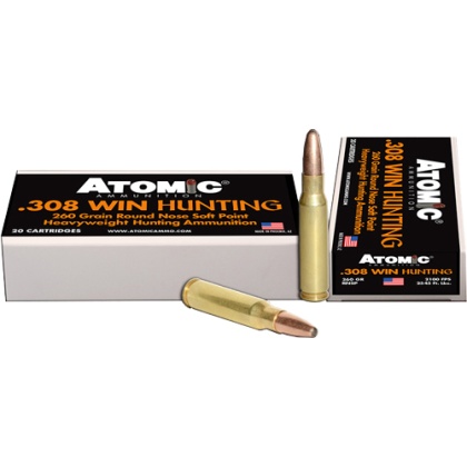 ATOMIC 308 WIN 260GR RN SP 20RD 10BX/CS