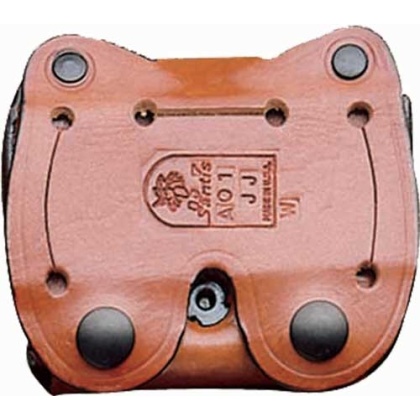 DESANTIS DOUBLE MAG POUCH OWB LEATHER SIG P365 TAN