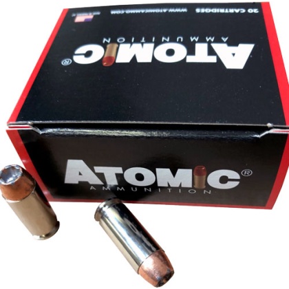 ATOMIC 10MM 155GR BONDED JHP 20RD 10BX/CS