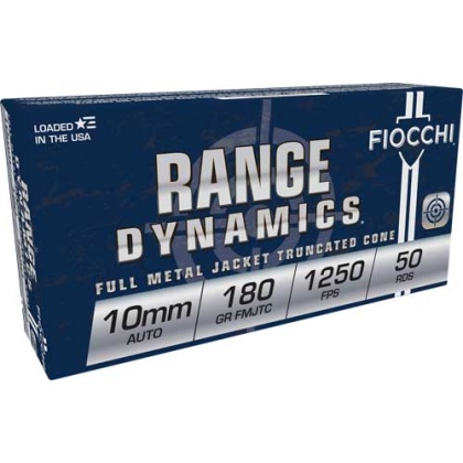 FIOCCHI 10MM 180GR FMJ 50RD 10BX/CS