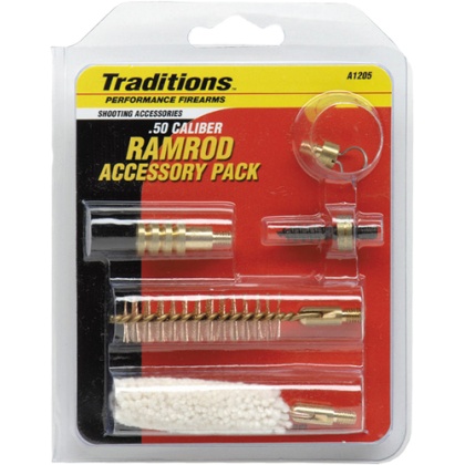 TRADITIONS RAMROD ACCY TIPS 50 CALIBER 10/32 THREADS 6PC