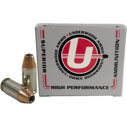 UNDERWOOD 380 ACP+P 90GR XTP JHP 20RD 10BX/CS