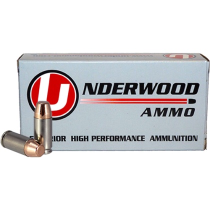 UNDERWOOD 9MM LUGER +P 124GR FMJ 50RD 10BX/CS