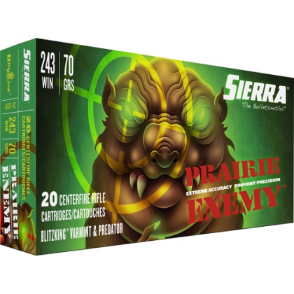 SIERRA PRAIRIE ENEMY 243 WIN 70GR BLITZKING 20RD 10BX/CS