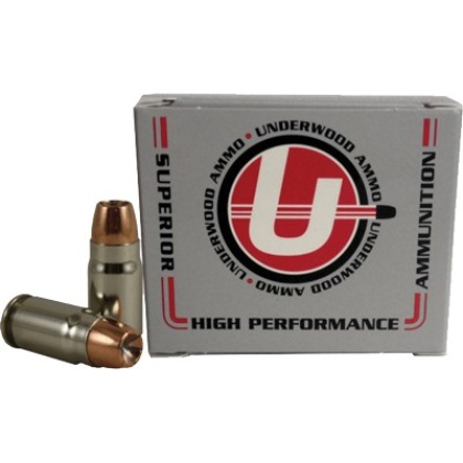 UNDERWOOD 357 SIG 125GR BONDED JHP 20RD 10BX/CS