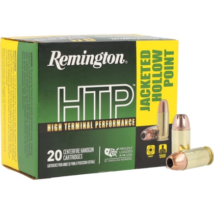 REMINGTON HTP 45 ACP 230GR JHP 20RD 25BX/CS