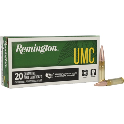 REMINGTON UMC 300 AAC 220GR OTFB 20RD 10BX/CS