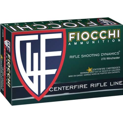 FIOCCHI 270 WIN 130GR PSP 20RD 10BX/CS