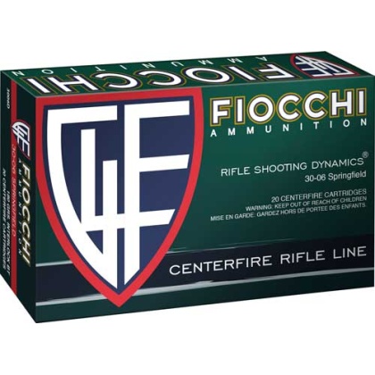 FIOCCHI 30-06 165GR PSP 20RD 10BX/CS