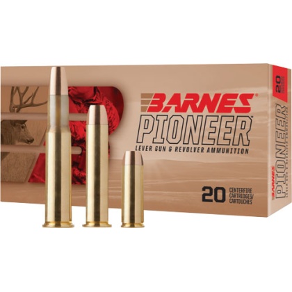 BARNES PIONEER 357 MAG 140GR TSX 20RD 10BX/CS