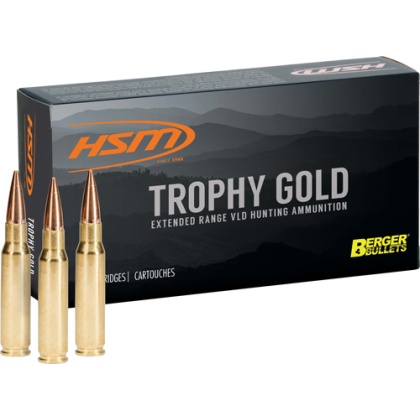 HSM TROPHY GOLD 338 RUM 250GR OTM 20RD 20BX/CS