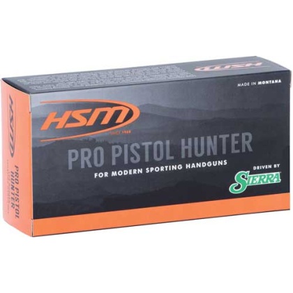 HSM PRO PISTOL 357 MAG 158GR HP 50RD 10BX/CS