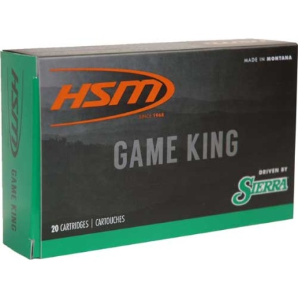 HSM 375 WIN 200GR GAME KING 20RD 25BX/CS