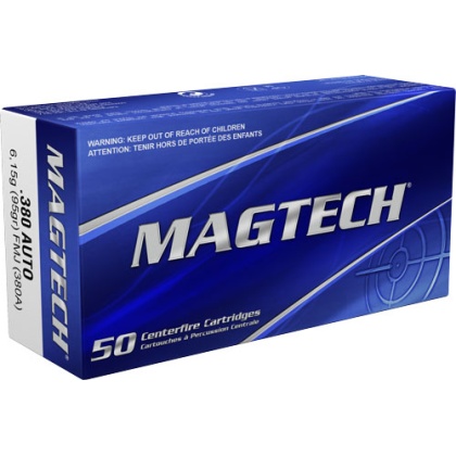 MAGTECH 380 ACP 95GR FMJ 50RD 20BX/CS