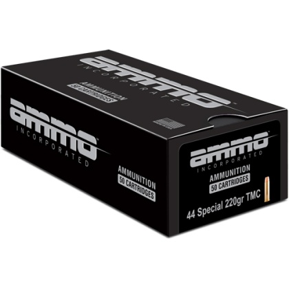 AMMO INC 44 SW SPECIAL 220GR TMC 50RD 20BX/CS