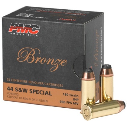 PMC 44 SW SPECIAL 180GR JHP 25RD 20BX/CS