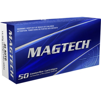 MAGTECH 45 ACP 230GR FMJ 50RD 20BX/CS