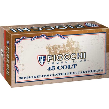 FIOCCHI 45 LC 250GR LEAD-RN FP 50RD 10BX/CS