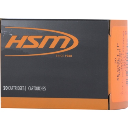 HSM 45 LC 300GR XTP HOLLOW POINT 20RD 20BX/CS