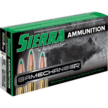 SIERRA GAMECHANGER 300 AAC 125GR GAMEKING 20RD 25BX/CS