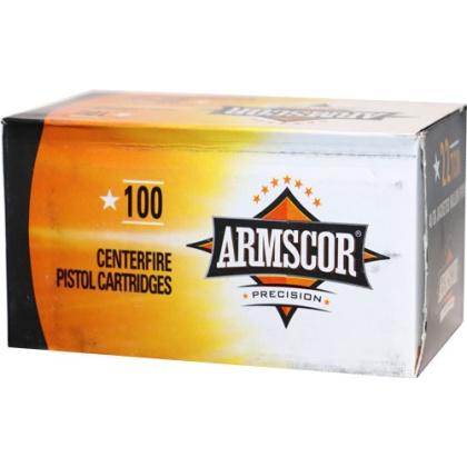 ARMSCOR 22 TCM 40GR JHP 100RD 12BX/CS