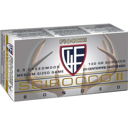 FIOCCHI 6.5 CM 130GR SCIROCCO 20RD 10BX/CS