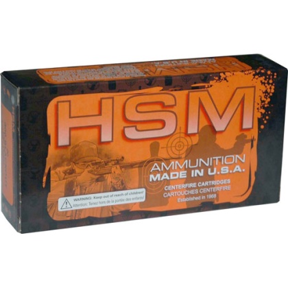 HSM 6.5 GRENDEL 123GR MATCH 20RD 25BX/CS