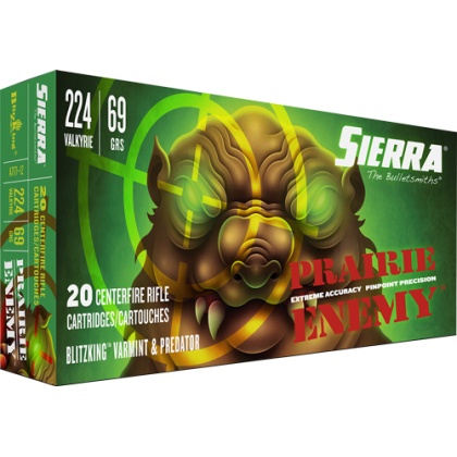 SIERRA PRAIRIE 224 VALKYRIE 69GR BLITZKING 20RD 10BX/C