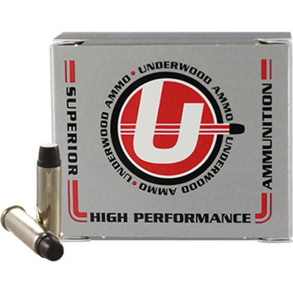 UNDERWOOD 38 SPECIAL 158GR HARD CAST 20RD 10BX/CS