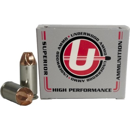 UNDERWOOD 40 SW 115GR XTREME DEFENDER 20RD 10BX/CS