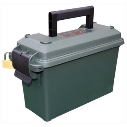 MTM 30 CALIBER AMMO CAN TALL FOREST GREEN LOCKABLE