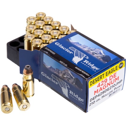 DESERT EAGLE 429 DE 210GR JHP 20RD 10BX/CS