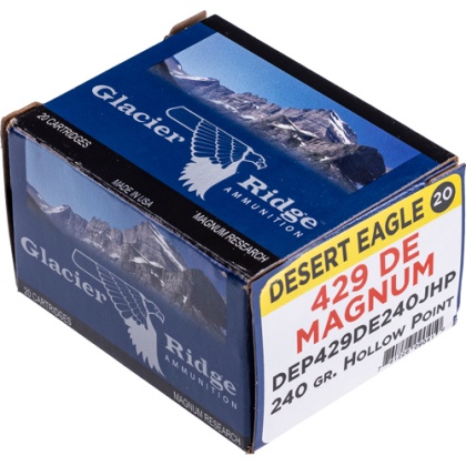 DESERT EAGLE 429 DE 240GR JHP 20RD 10BX/CS