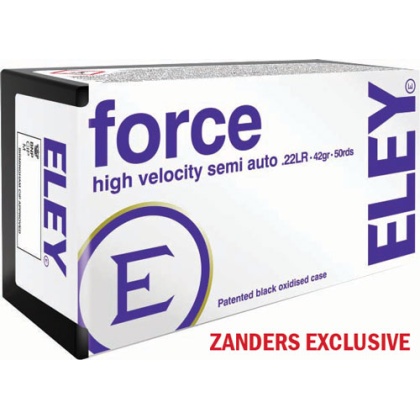 ELEY FORCE 22LR 42GR RN 50RD 100BX/CS