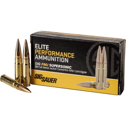 SIG ELITE BALL 300 AAC 125GR FMJ 20RD 25BX/CS