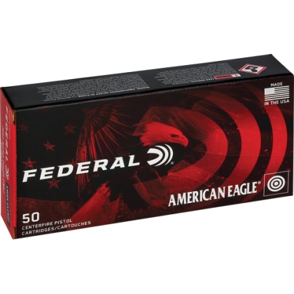 FEDERAL AE 380 ACP 95GR FMJ-RN 50RD 20BX/CS