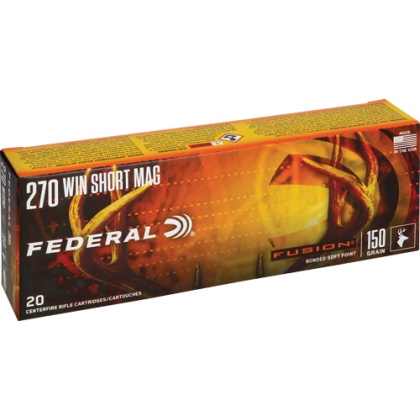 FEDERAL FUSION 270 WSM 150GR FUSION 20RD 10BX/CS