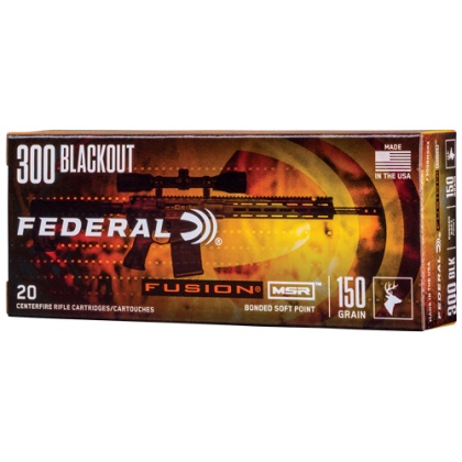 FEDERAL FUSION 300 AAC 150GR FUSION 20RD 10BX/CS